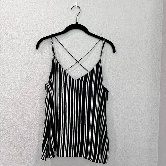 H&M Black and White Strappy Top - Picture 1 of 6